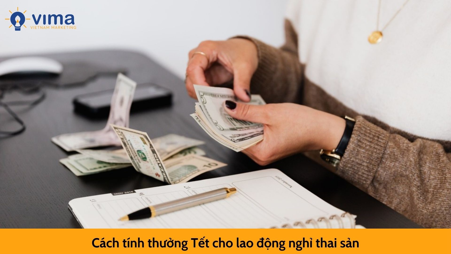 Cách tính thưởng Tết cho lao động nghỉ thai sản